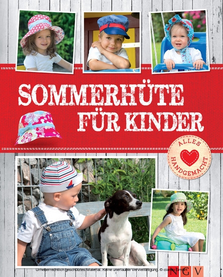 Sommerhüte für Kinder - Mit Schnittmustern zum Download main product photo