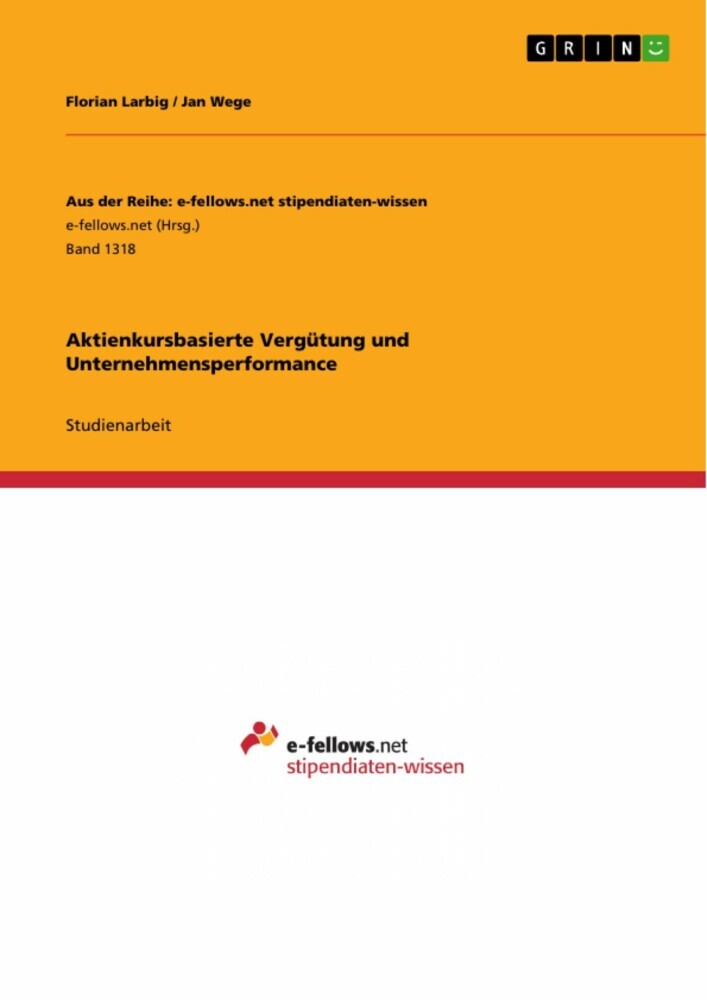 Aktienkursbasierte Vergütung und Unternehmensperformance main product photo