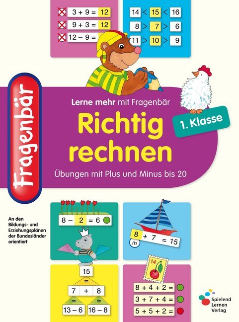 Fragenbär: Richtig rechnen 1. Klasse main product photo