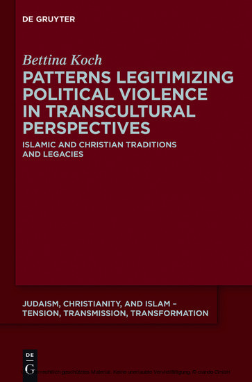 Patterns Legitimizing Political Violence in Transcultural Perspectives main product photo