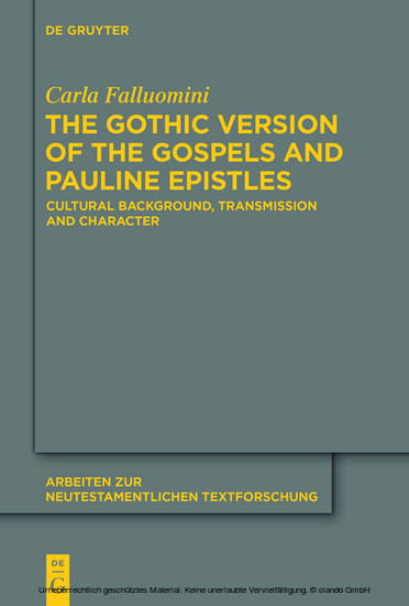 The Gothic Version of the Gospels and Pauline Epistles main product photo