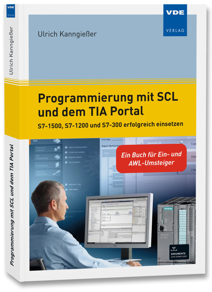 Programmierung mit SCL und dem TIA Portal main product photo