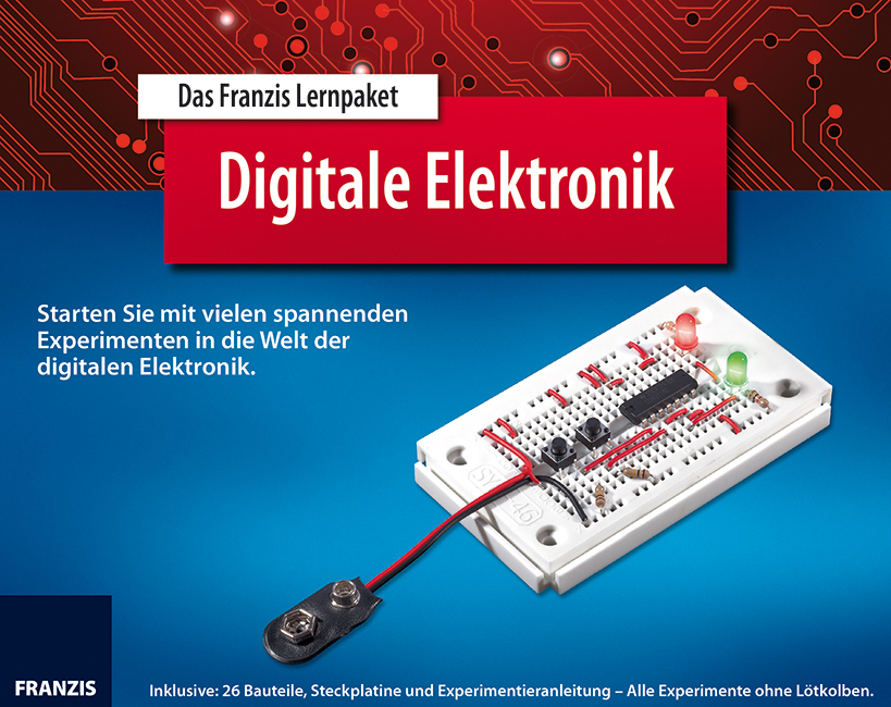 Das Franzis Lernpaket Digitale Elektronik main product photo