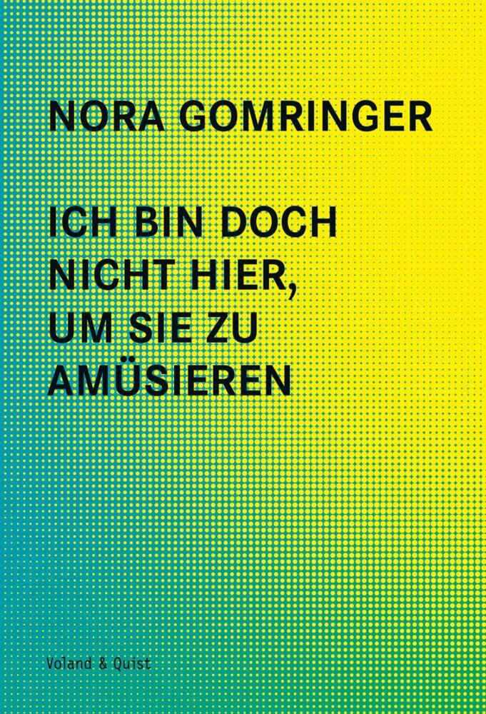 Ich bin doch nicht hier, um Sie zu amüsieren main product photo