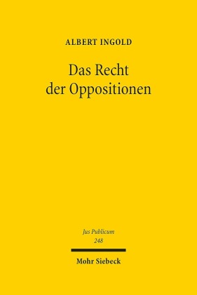 Das Recht der Oppositionen