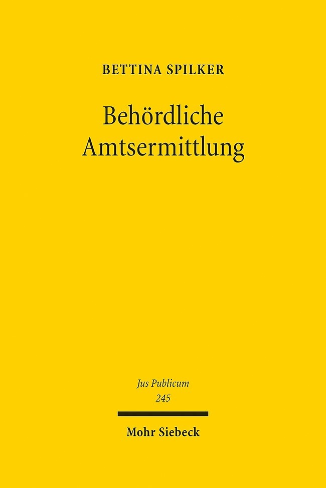 Behördliche Amtsermittlung main product photo