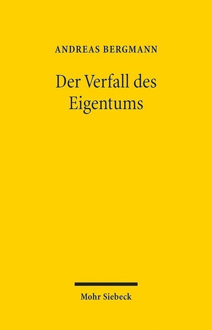Der Verfall des Eigentums main product photo