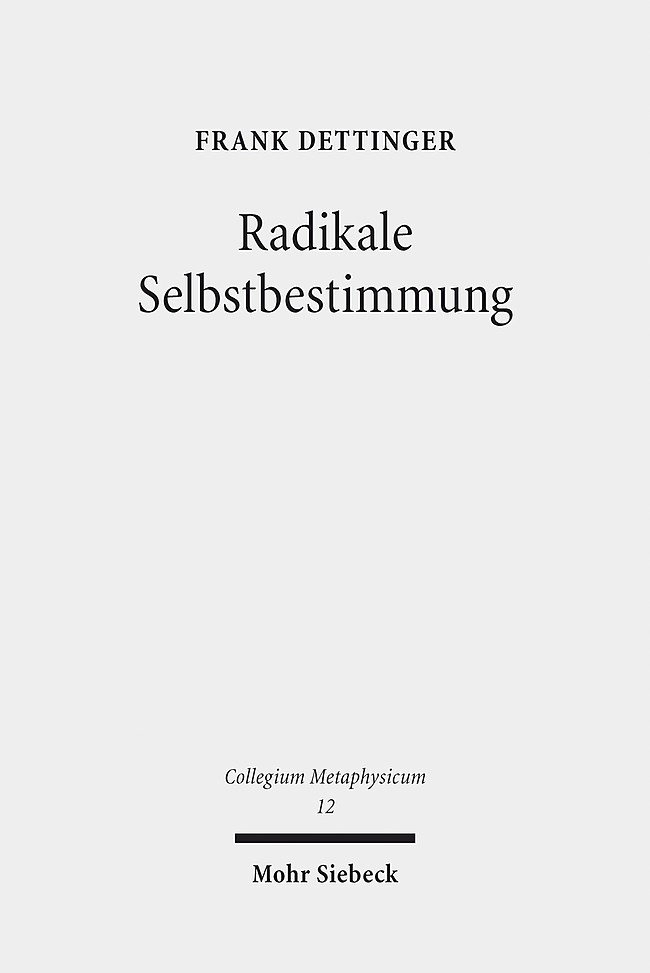 Radikale Selbstbestimmung main product photo