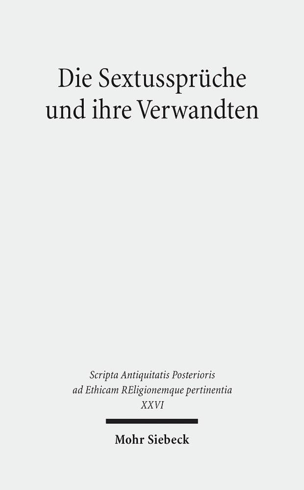 Die Sextussprüche und ihre Verwandten main product photo