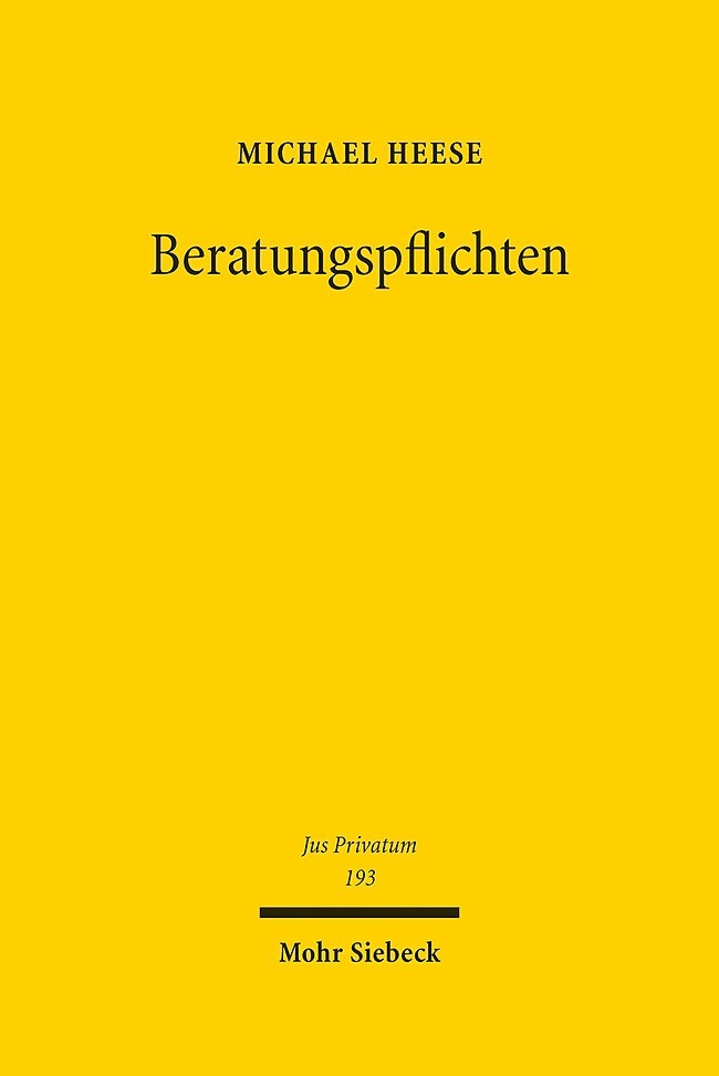 Beratungspflichten main product photo