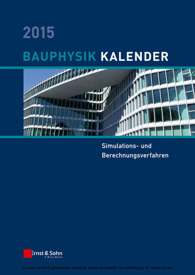 Bauphysik Kalender 2015 main product photo
