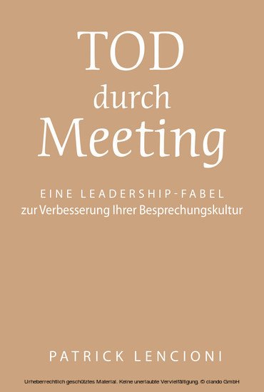 Tod durch Meeting main product photo