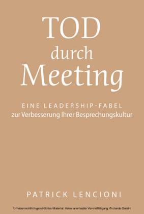 Tod durch Meeting
