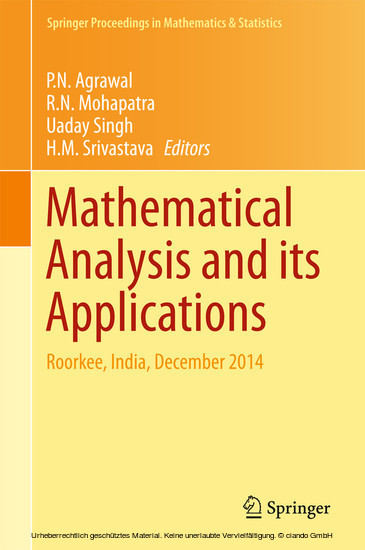 Mathematical Analysis and its Applications main product photo