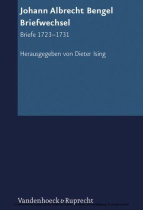 Johann Albrecht Bengel: Briefwechsel