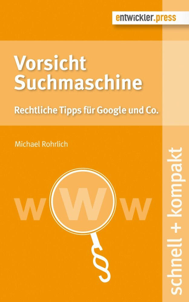 Vorsicht Suchmaschine main product photo