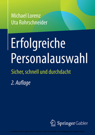 Erfolgreiche Personalauswahl main product photo