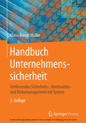 Handbuch Unternehmenssicherheit
