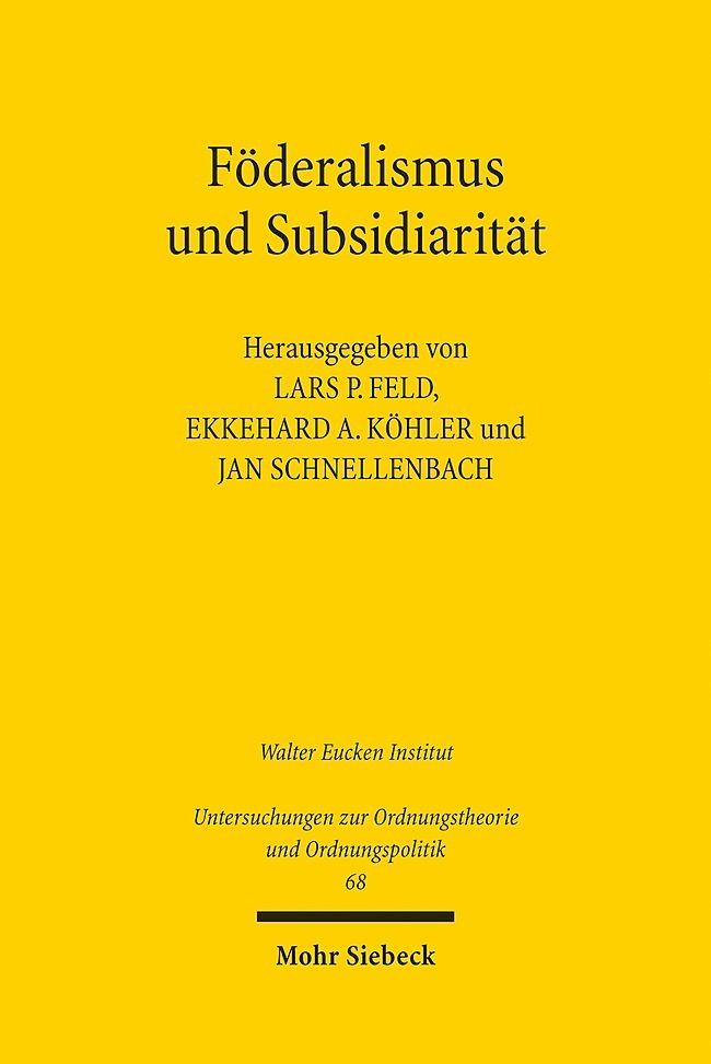 Föderalismus und Subsidiarität main product photo