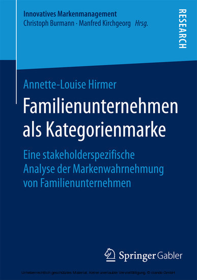Familienunternehmen als Kategorienmarke main product photo