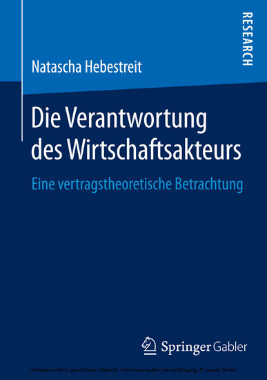 Die Verantwortung des Wirtschaftsakteurs main product photo
