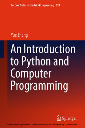 An Introduction to Python and Computer Programming