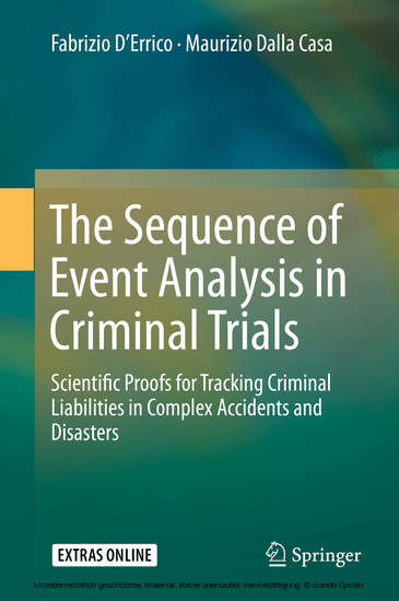 The Sequence of Event Analysis in Criminal Trials main product photo