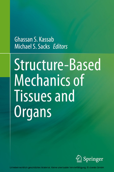 Structure-Based Mechanics of Tissues and Organs main product photo