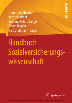Handbuch Sozialversicherungswissenschaft