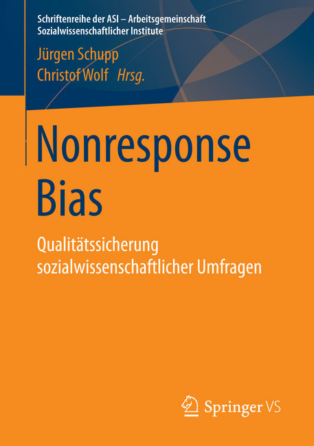 Nonresponse Bias main product photo