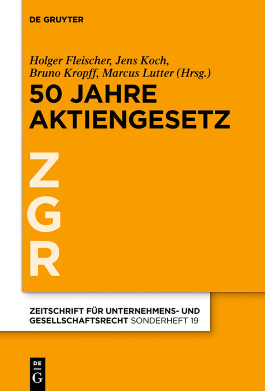 50 Jahre Aktiengesetz main product photo