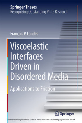 Viscoelastic Interfaces Driven in Disordered Media