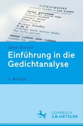 Einführung in die Gedichtanalyse; .