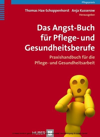 Das Angst-Buch für Pflege- und Gesundheitsberufe main product photo