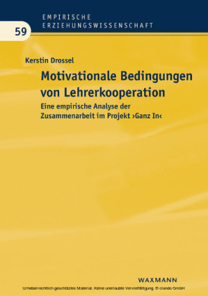 Motivationale Bedingungen von Lehrerkooperation