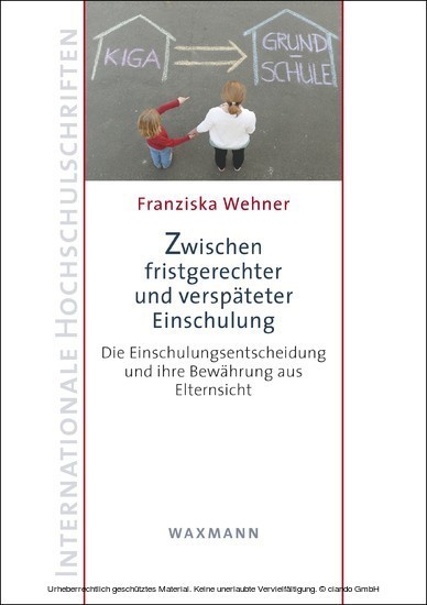 Zwischen fristgerechter und verspäteter Einschulung main product photo