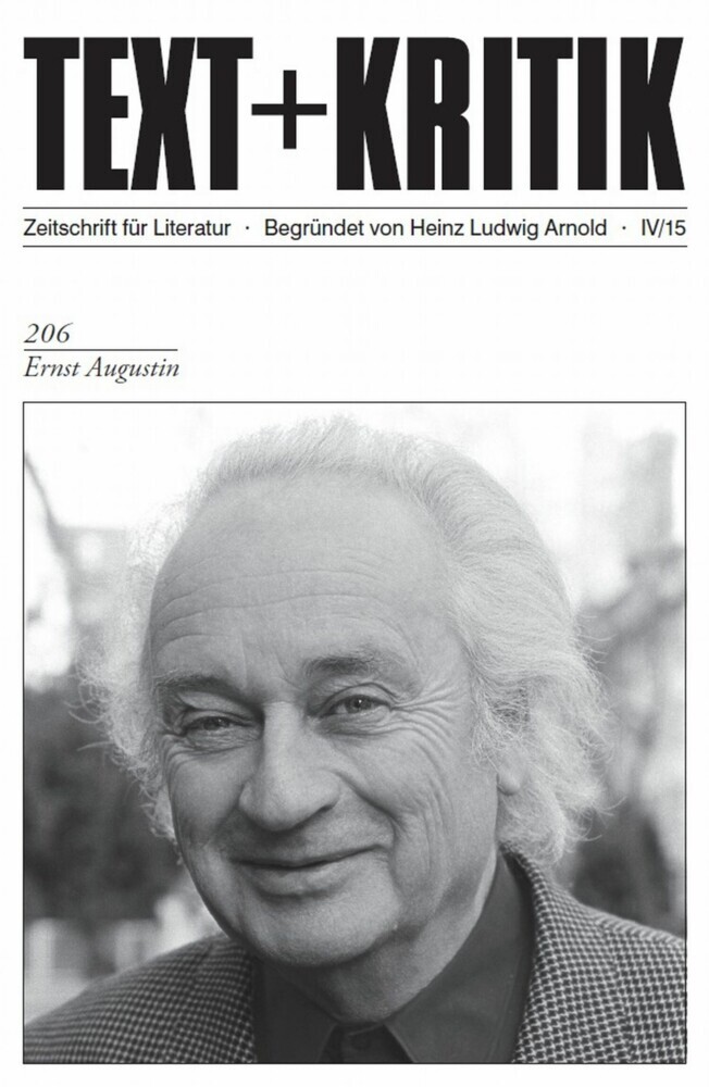 TEXT+KRITIK 206 - Ernst Augustin main product photo