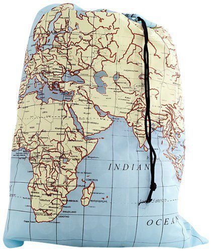 World Map Travel-Size Laundry Bag main product photo