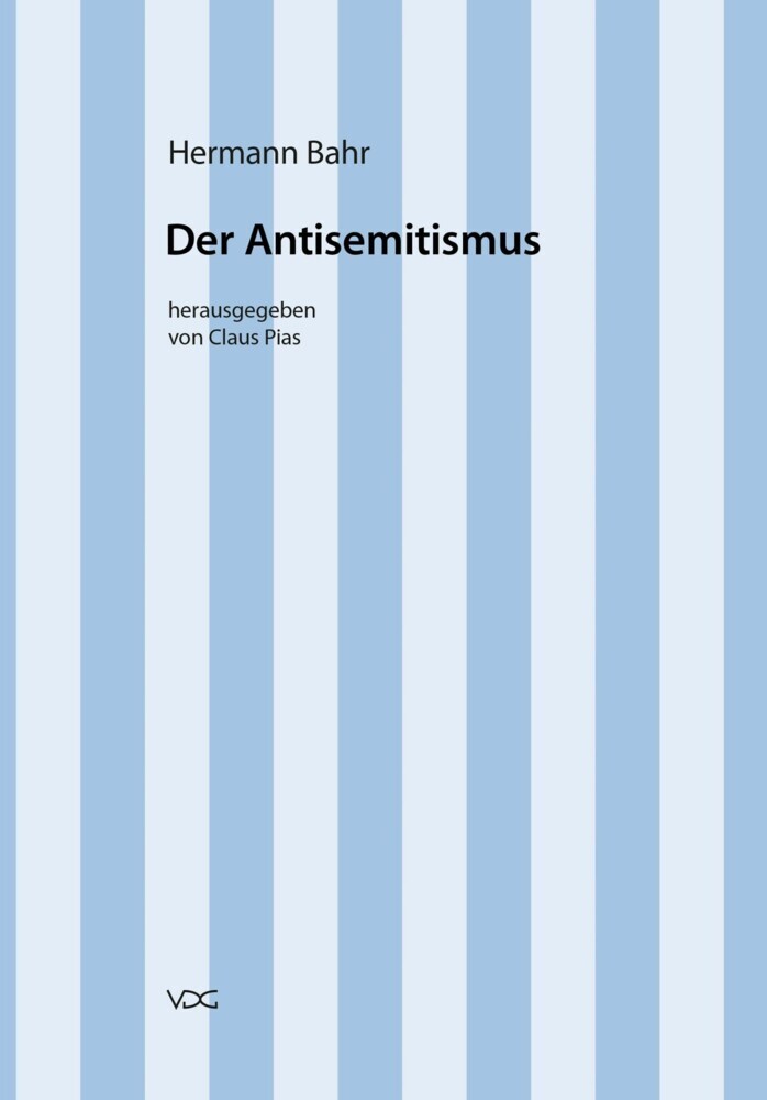 Hermann Bahr / Der Antisemitismus main product photo