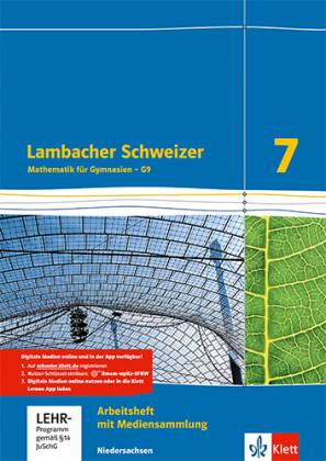 Lambacher Schweizer Mathematik 7 - G9. Ausgabe Niedersachsen, m. 1 Beilage