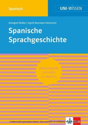 Uni-Wissen Spanische Sprachgeschichte
