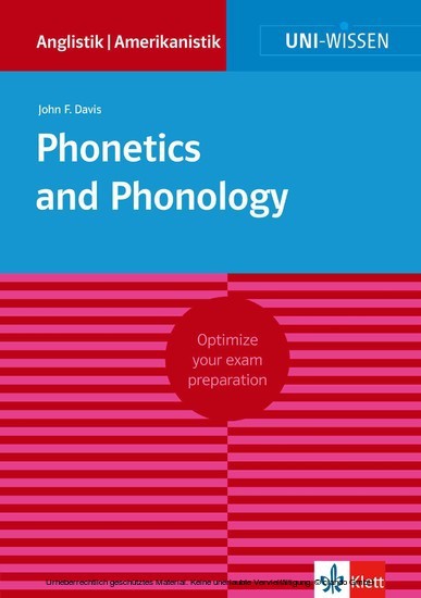 Uni-Wissen Phonetics and Phonology main product photo