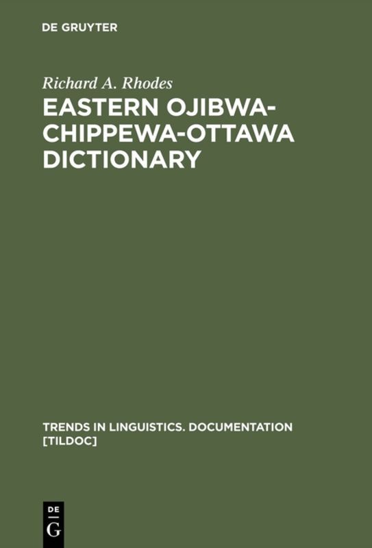 Eastern Ojibwa-Chippewa-Ottawa Dictionary main product photo