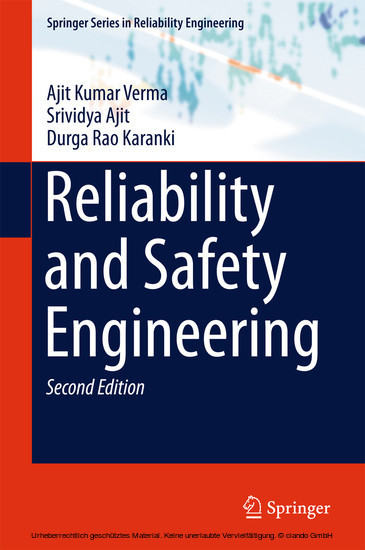Reliability and Safety Engineering main product photo