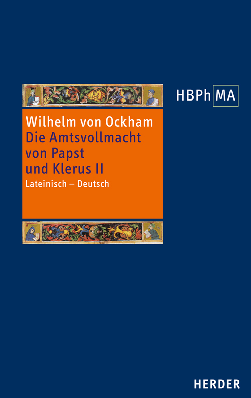 Herders Bibliothek der Philosophie des Mittelalters 2. Serie main product photo