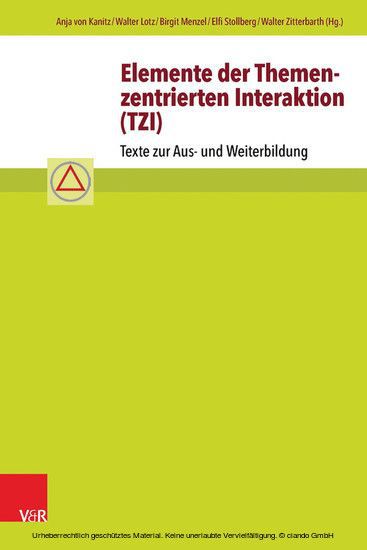 Elemente der Themenzentrierten Interaktion (TZI) main product photo