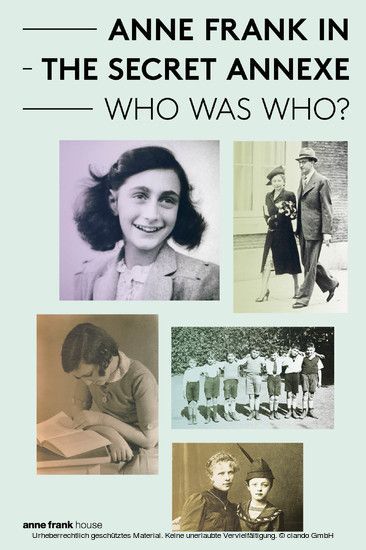 Anne Frank in the Secret Annexe - Who was Who? main product photo