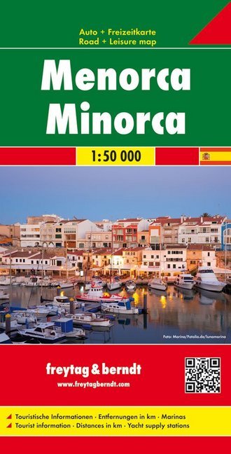 Freytag & Berndt Auto + Freizeitkarte Menorca. Freytag Berndt Road Map Minorca main product photo