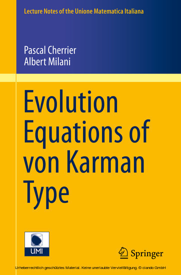 Evolution Equations of von Karman Type main product photo