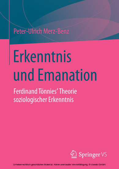 Erkenntnis und Emanation main product photo